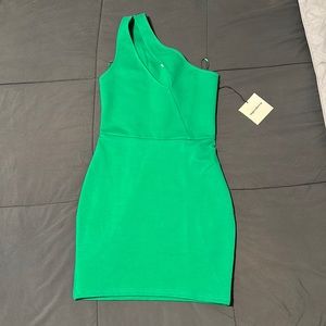 (NEW!) GREEN SUPERDOWN DRESS
